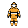 Fireproof suits