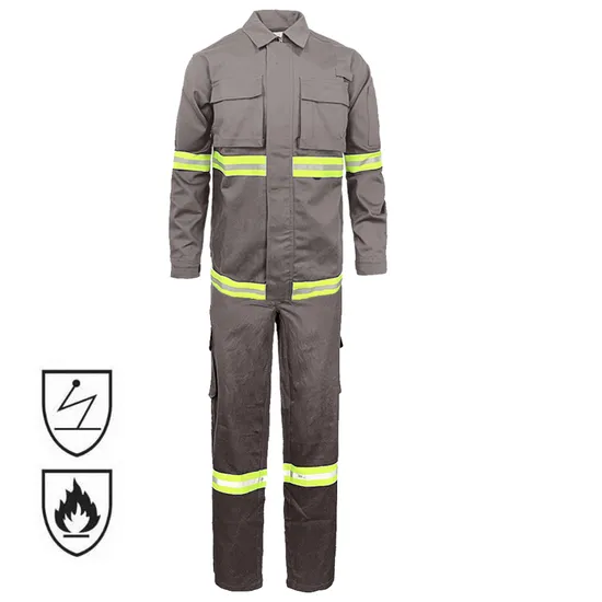 Industrial Reflective High-Visibility Fireproof Suits