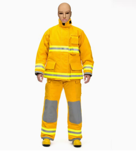 Aramid-Feuerwehr-Hitzeschutzanzüge mit Flammschutz